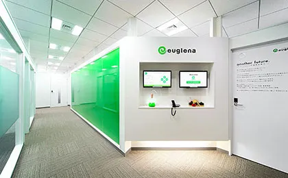 株式会社ユーグレナ様のオフィスデザイン事例