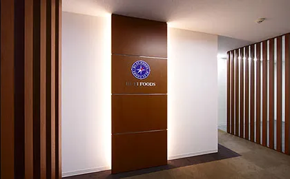 株式会社ハイファイフーズ様のオフィスデザイン事例